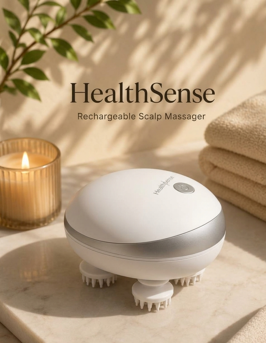Shiatsu Therapy Electric Head Massager (Diwali Special Edition)