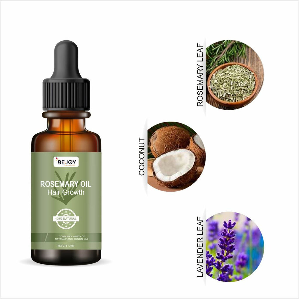 Vegan Natural rosèroots hair oil (30 ml pack) + free Scalp massager