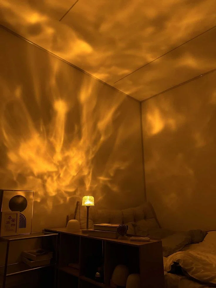 Ocean waves lamp