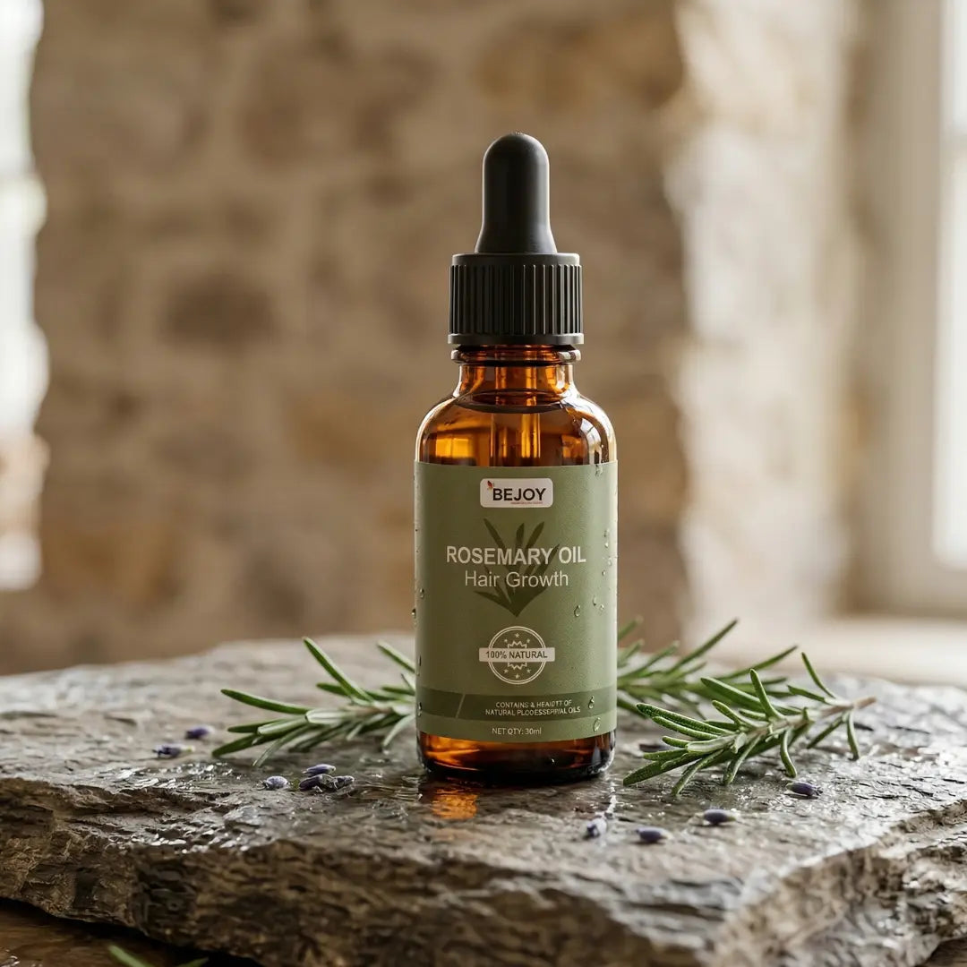 Vegan Natural rosèroots hair oil (30 ml pack) + free Scalp massager